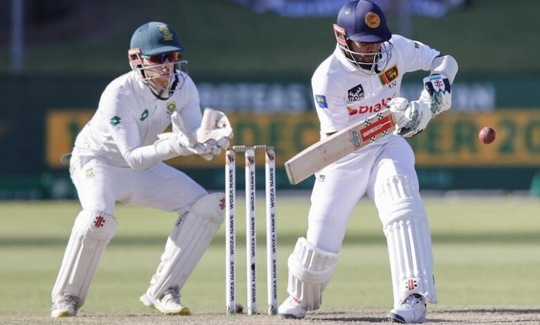 Sri Lanka Battle Hard To Stay In Second Test Against South Africa