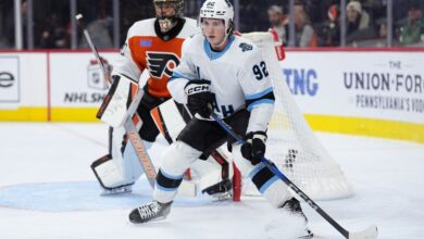 NHL: Utah at Philadelphia Flyers